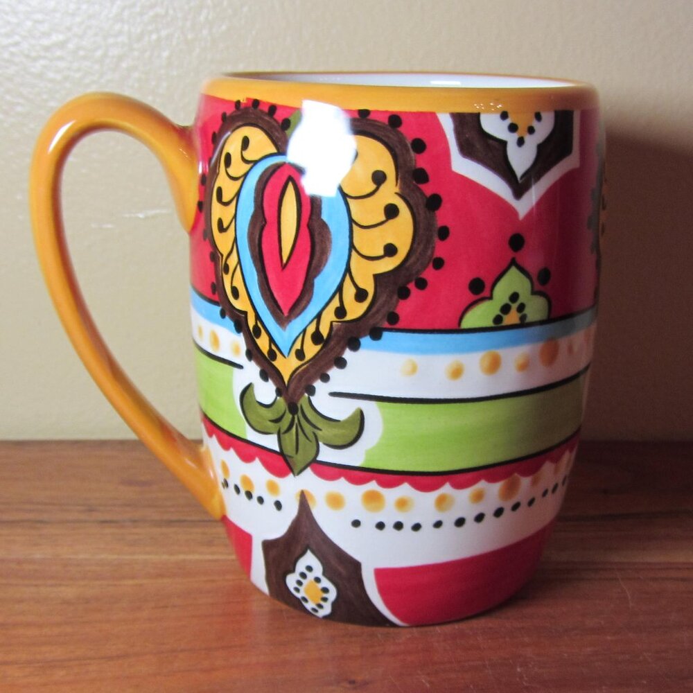 *BOGO mugs* 20 oz España lifestyle Rossario mug (W6030)